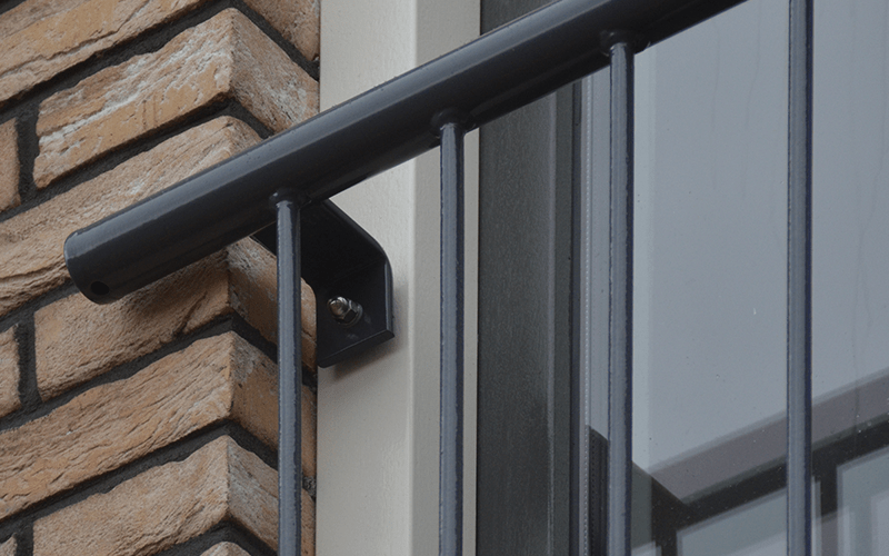 mounting french balconies and fall-through protection